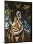 The Penitent Saint Peter, C.1590-95-El Greco-Mounted Giclee Print