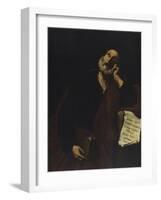 The Penitent Saint Peter-Jusepe de Ribera (Studio of)-Framed Giclee Print