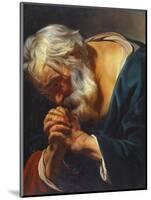 The Penitent Saint Peter-Jacob Jordaens-Mounted Giclee Print