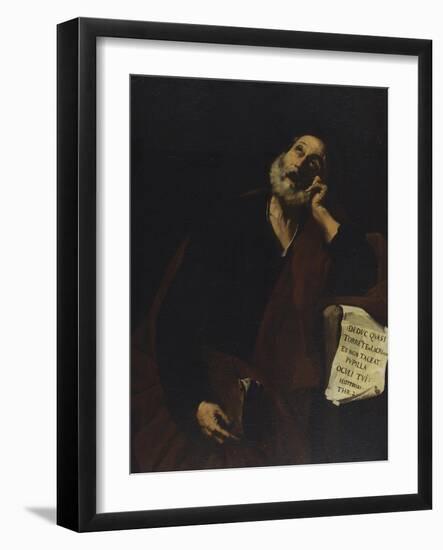 The Penitent Saint Peter-Jusepe de Ribera (Studio of)-Framed Giclee Print