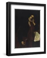 The Penitent Saint Peter-Jusepe de Ribera (Studio of)-Framed Giclee Print