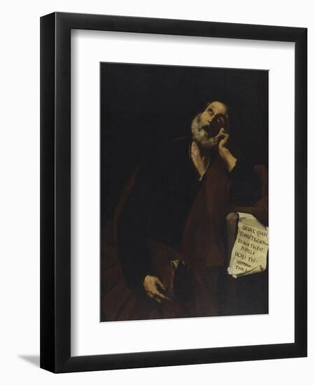 The Penitent Saint Peter-Jusepe de Ribera (Studio of)-Framed Giclee Print