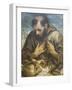 The Penitent St Francis, C.1585-Annibale Carracci-Framed Giclee Print