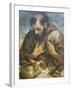 The Penitent St Francis, C.1585-Annibale Carracci-Framed Giclee Print