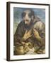 The Penitent St Francis, C.1585-Annibale Carracci-Framed Giclee Print