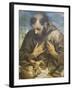 The Penitent St Francis, C.1585-Annibale Carracci-Framed Giclee Print