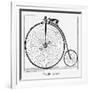 The Penny Farthing Bicycle-null-Framed Art Print