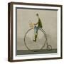 The Penny Farthing (Oil on Paper)-Chris Ross Williamson-Framed Giclee Print
