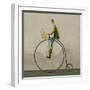 The Penny Farthing (Oil on Paper)-Chris Ross Williamson-Framed Giclee Print