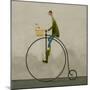 The Penny Farthing (Oil on Paper)-Chris Ross Williamson-Mounted Giclee Print