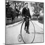 The 'Penny Farthing' or 'Ordinary' Bicycle of the 1870's-null-Mounted Photographic Print