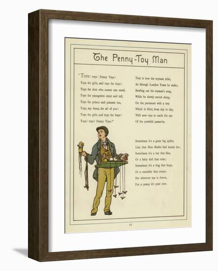 The Penny-Toy Man-Thomas Crane-Framed Giclee Print