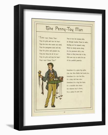 The Penny-Toy Man-Thomas Crane-Framed Giclee Print