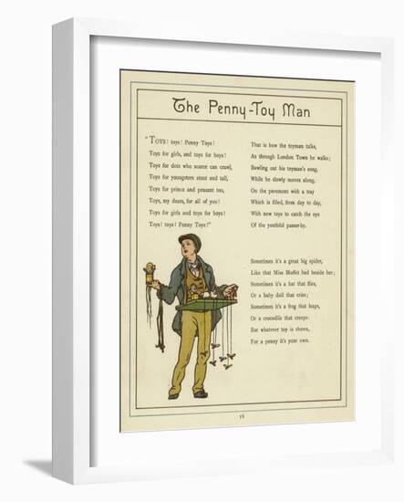 The Penny-Toy Man-Thomas Crane-Framed Giclee Print