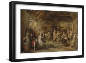 The Penny Wedding, a Sketch, 1830-Sir David Wilkie-Framed Giclee Print