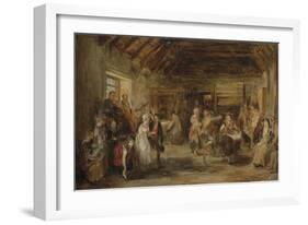 The Penny Wedding, a Sketch, 1830-Sir David Wilkie-Framed Giclee Print