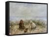 The Penny Whistle-Robert Gemmell Hutchison-Framed Stretched Canvas