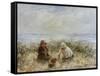 The Penny Whistle-Robert Gemmell Hutchison-Framed Stretched Canvas