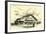 The Pension-Chalet Rougemont Switzerland-null-Framed Giclee Print