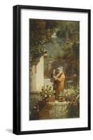 The Pensioner (large)-Carl Spitzweg-Framed Collectable Print