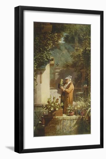 The Pensioner (large)-Carl Spitzweg-Framed Collectable Print