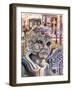 The Pensive Perm-Josh Byer-Framed Giclee Print