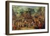 The Pentecost Bride Game, C. 1620-Pieter Brueghel the Younger-Framed Giclee Print