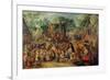 The Pentecost Bride Game, C. 1620-Pieter Brueghel the Younger-Framed Giclee Print