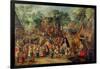 The Pentecost Bride Game, C. 1620-Pieter Brueghel the Younger-Framed Giclee Print