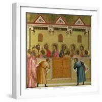 The Pentecost, C. 1315-Giotto di Bondone-Framed Giclee Print