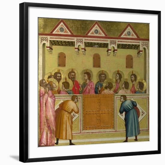 The Pentecost, C. 1315-Giotto di Bondone-Framed Giclee Print