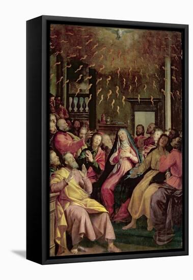 The Pentecost, c.1598-Santi di Tito-Framed Stretched Canvas