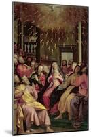 The Pentecost, c.1598-Santi di Tito-Mounted Giclee Print