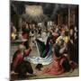 The Pentecost, circa 1530 (Oil on Panel)-Bernard van Orley-Mounted Giclee Print