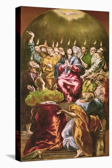 The Pentecost, circa 1604-14-El Greco-Stretched Canvas