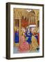 The Pentecost, Miniature from Book of Prayers by Jeanne De Laval, Manuscript-null-Framed Giclee Print