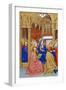 The Pentecost, Miniature from Book of Prayers by Jeanne De Laval, Manuscript-null-Framed Giclee Print