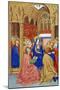 The Pentecost, Miniature from Book of Prayers by Jeanne De Laval, Manuscript-null-Mounted Giclee Print