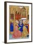 The Pentecost, Miniature from Book of Prayers by Jeanne De Laval, Manuscript-null-Framed Giclee Print