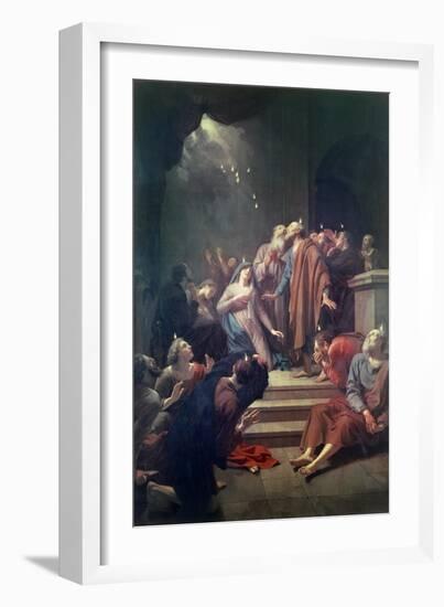 The Pentecost-Adriaan van der Werff-Framed Giclee Print