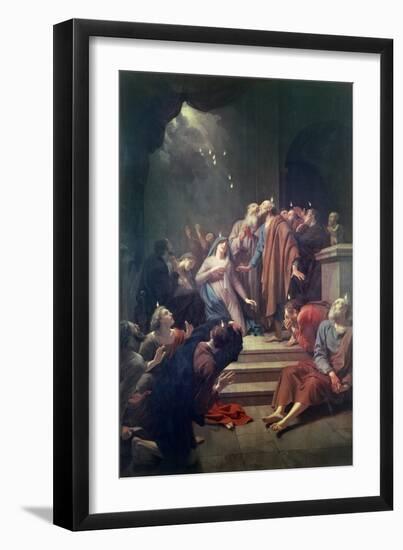 The Pentecost-Adriaan van der Werff-Framed Premium Giclee Print