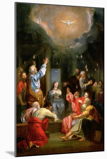 The Pentecost-Louis Galloche-Mounted Giclee Print