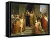 The Pentecostal Sermon of St, Paul, 1844-Karl Andreae-Framed Stretched Canvas