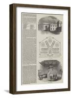 The Pentonville Prison-null-Framed Giclee Print