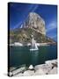 The Penyal d'Ifach Towering Above the Harbour, Calpe, Costa Blanca, Valencia Region, Spain-Ruth Tomlinson-Stretched Canvas