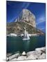 The Penyal d'Ifach Towering Above the Harbour, Calpe, Costa Blanca, Valencia Region, Spain-Ruth Tomlinson-Mounted Photographic Print