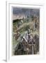 The People, Beholding the Things That Were Done, Smote their Breasts'-James Tissot-Framed Giclee Print