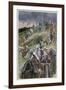 The People, Beholding the Things That Were Done, Smote their Breasts'-James Tissot-Framed Giclee Print