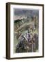 The People, Beholding the Things That Were Done, Smote their Breasts'-James Tissot-Framed Premium Giclee Print