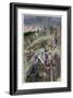 The People, Beholding the Things That Were Done, Smote their Breasts'-James Tissot-Framed Giclee Print